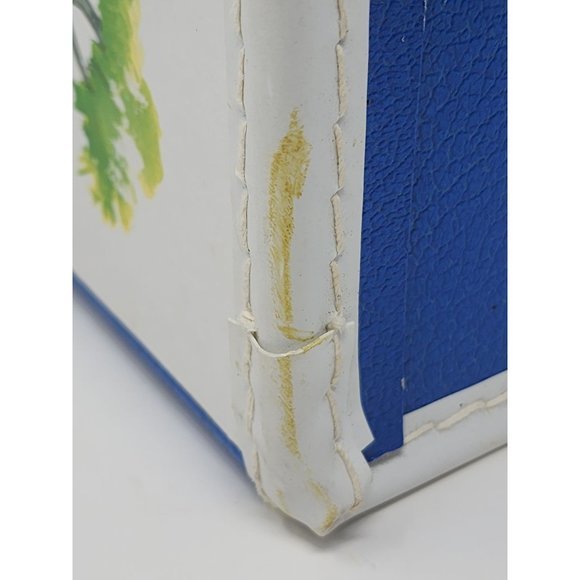 Vintage Little Toy Suitcase/Lunchbox Bear Playing A‎ Flute Signed By Artist - Picture 12 of 15